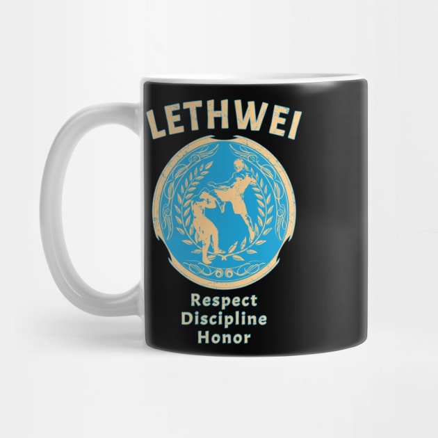 Lethwei - Respect Discipline Honor by NicGrayTees